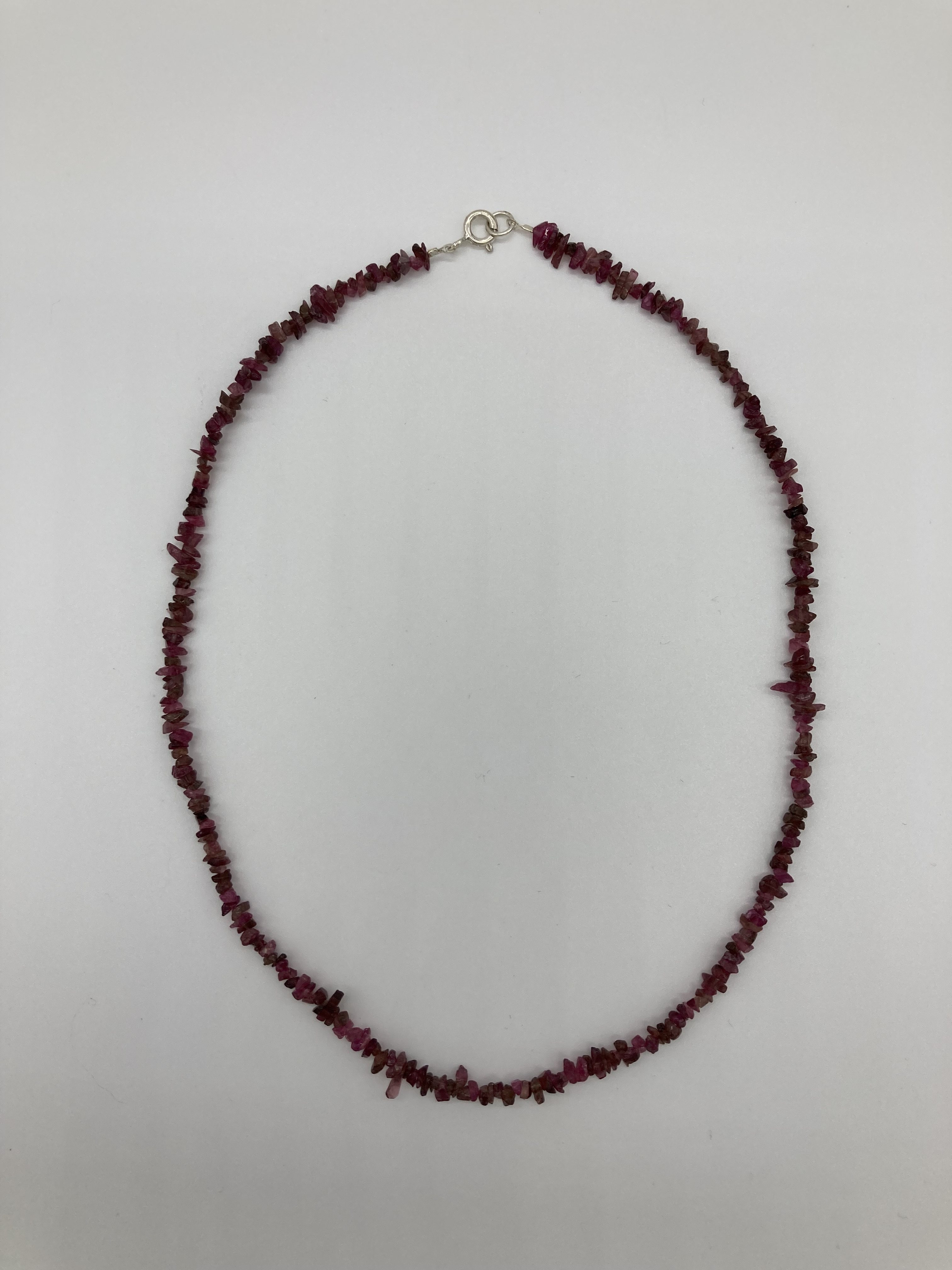 pink tourmaline necklace