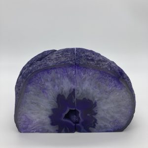 Purple Agate Bookends BE-16 1