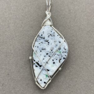 Crabtree Emerald pendant back