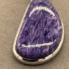 Charoite pendant closeup