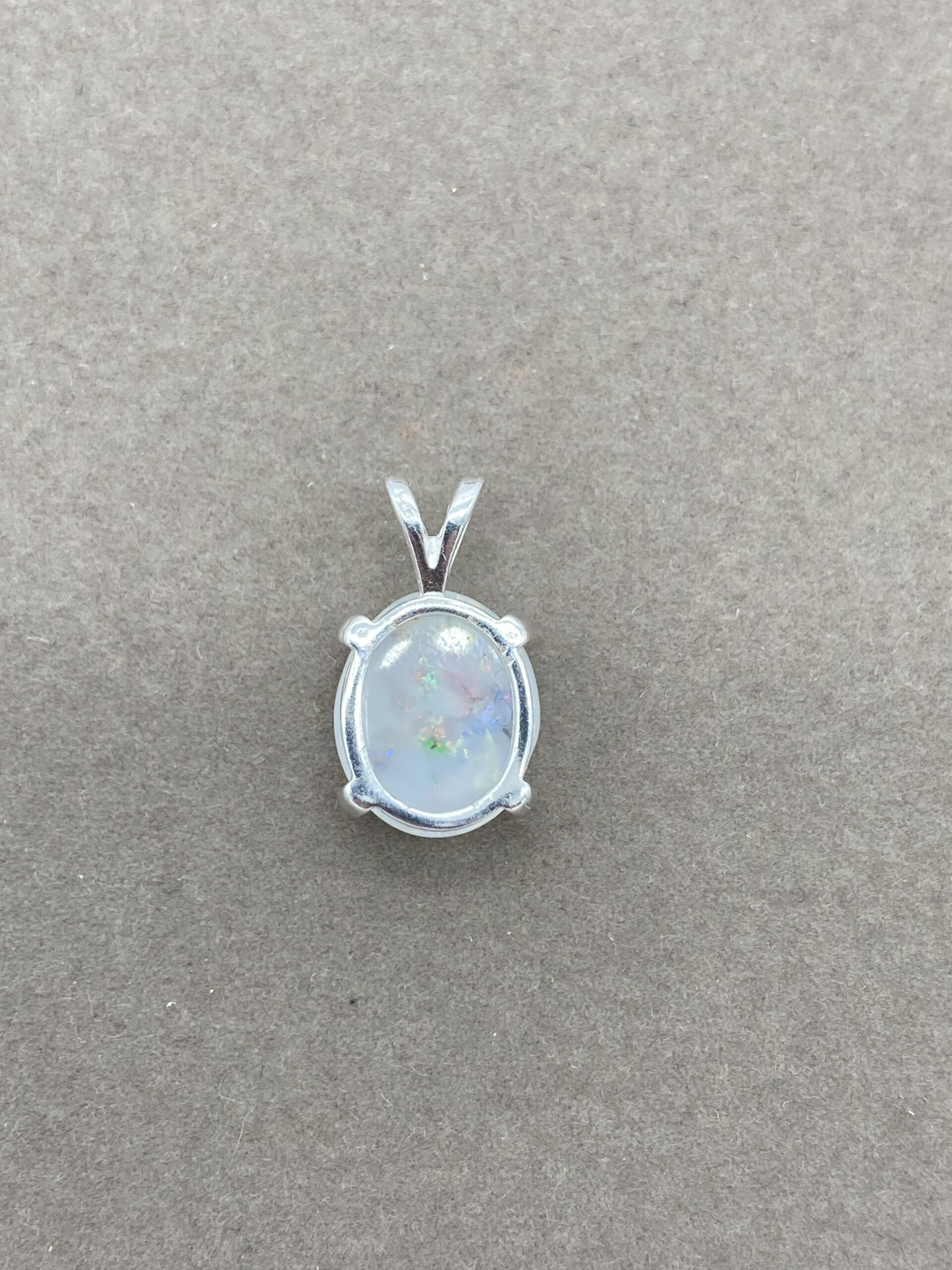 Slocum Opal pendant back