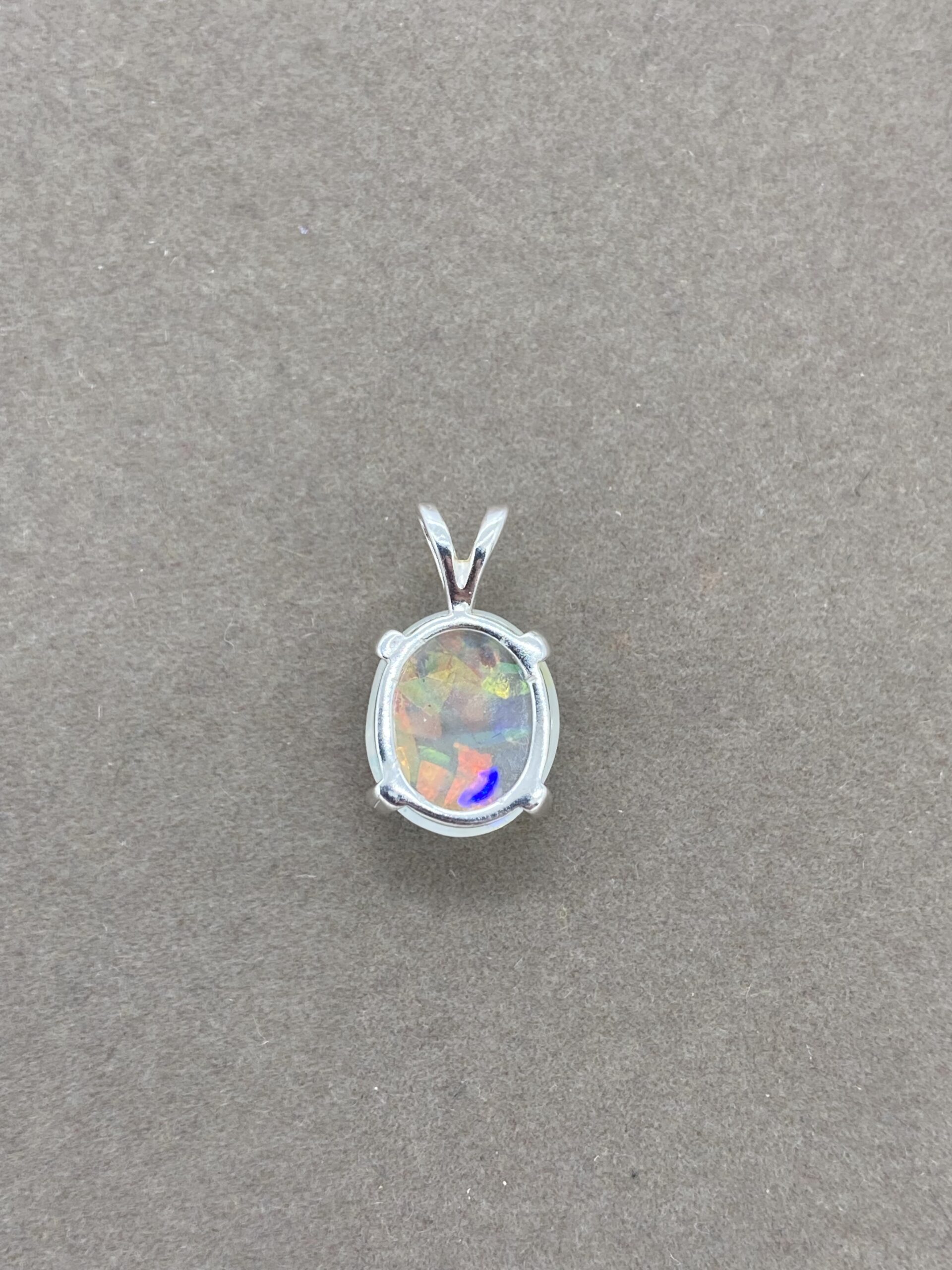 Slocum Opal pendant back