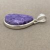 Charoite pendant side